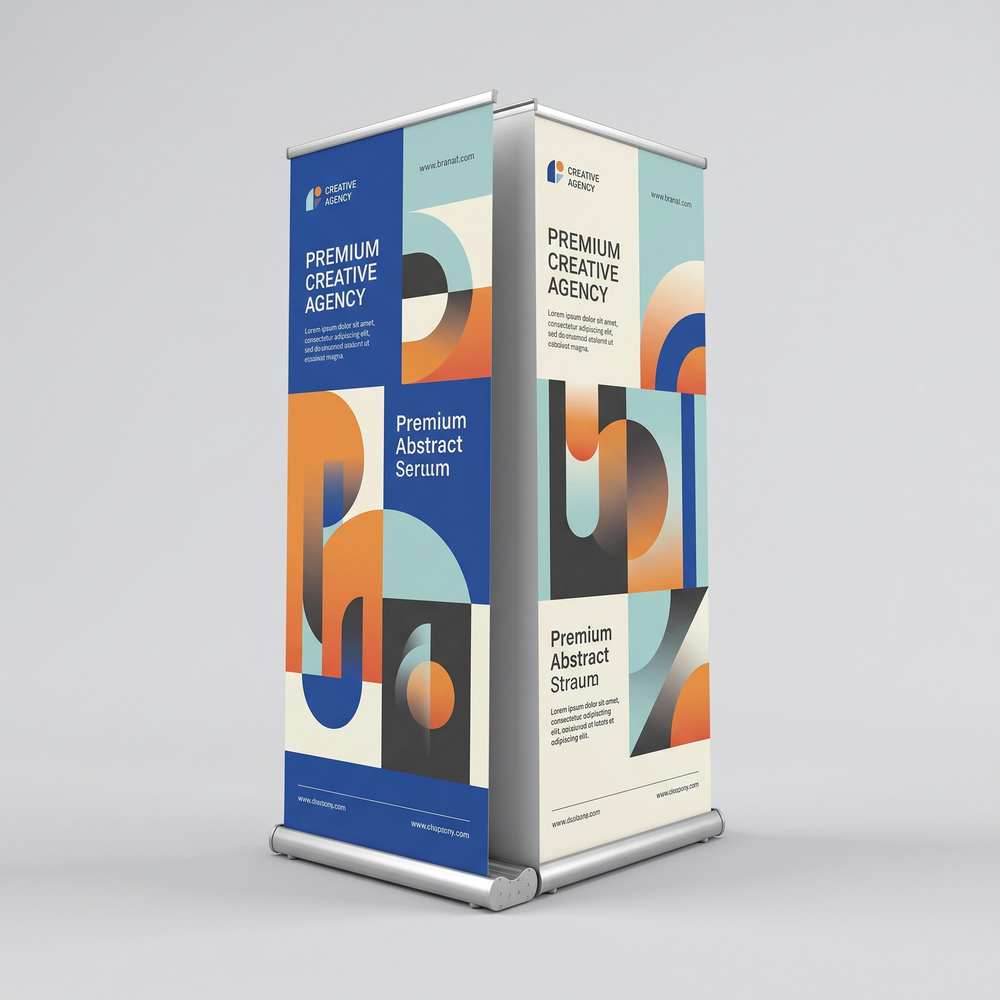 Double Sided Pull Up Banners